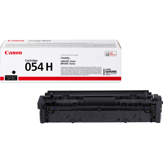 054 H High Yield Toner Cartridge, Black