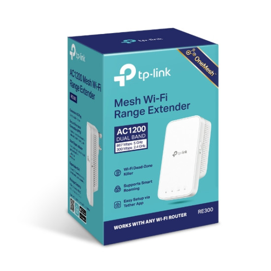 WRL RANGE EXTENDER 1200MBPS/RE300 TP-LINK WRL RANGE EXTENDER 1200MBPS/RE300 TP-LINK