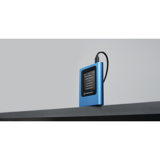 External SSD|KINGSTON|IronKey Vault Privacy 80|960GB|USB 3.2|Write speed 250 MBytes/sec|Read speed 250 MBytes/sec|IKVP80ES/960G