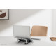 Neomounts NSLS085SILVER Laptop stand 10-17" - foldable - compact - universal