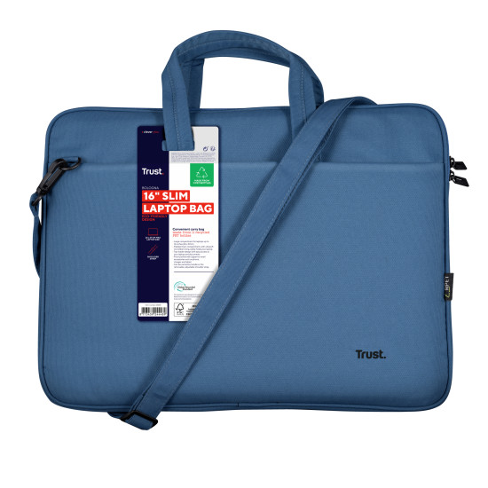 Trust Bologna 40.6 cm (16") Briefcase Blue