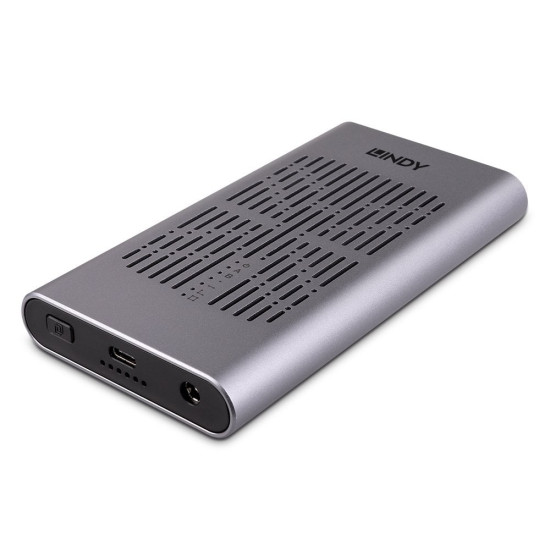 USB 3.2 Gen 2x2 Dual M.2 NVMe SSD Enclosure with Clone Feature USB 3.2 Gen 2x2 Dual M.2 NVMe SSD Enclosure with Clone Feature
