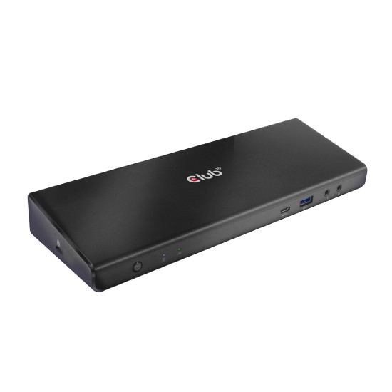 CLUB3D The CSV-1562 is an USB3.2 Gen1 Type-C Universal Triple 4K30Hz Charging Docking Station and is DisplayLink® Certified. The Universal Charging Dock