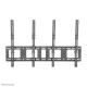 NEWSTAR FLAT SCREEN WALL MOUNT FOR MENU BOARD - 2 SCREENS - PORTRAIT 40-50" BLACK