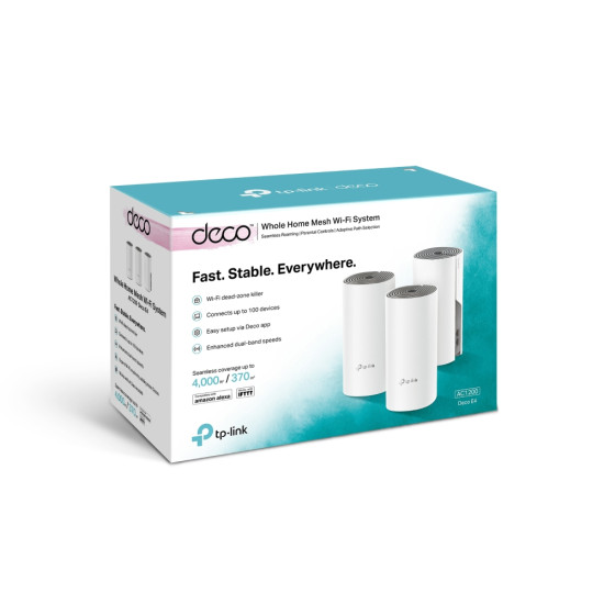 TP-Link AC1200 Whole Home Mesh Wi-Fi System, 3-Pack TP-Link AC1200 Whole Home Mesh Wi-Fi System, 3-Pack