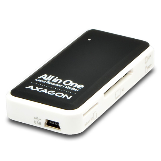 Axagon CRE-X1 card reader USB 2.0 Black, White Axagon CRE-X1 card reader USB 2.0 Black, White