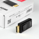 Axagon RVD-HI video cable adapter DisplayPort HDMI Black Axagon RVD-HI video cable adapter DisplayPort HDMI Black