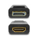 Axagon RVD-HI video cable adapter DisplayPort HDMI Black Axagon RVD-HI video cable adapter DisplayPort HDMI Black