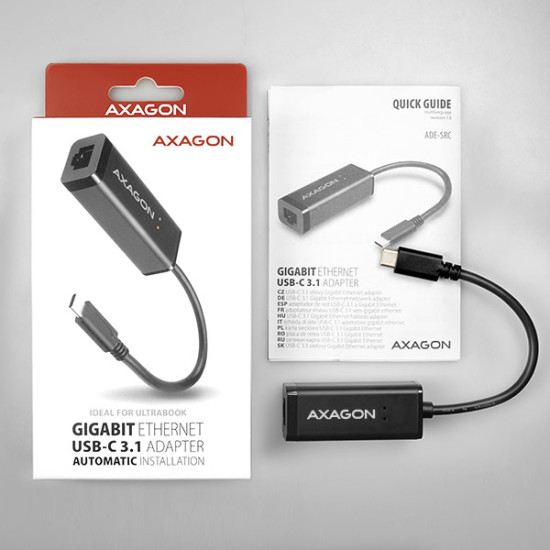 Axagon ADE-SRC network card Ethernet 1000 Mbit/s Axagon ADE-SRC network card Ethernet 1000 Mbit/s