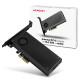Axagon PCEM2-DC interface cards/adapter Internal M.2, SATA Axagon PCEM2-DC interface cards/adapter Internal M.2, SATA