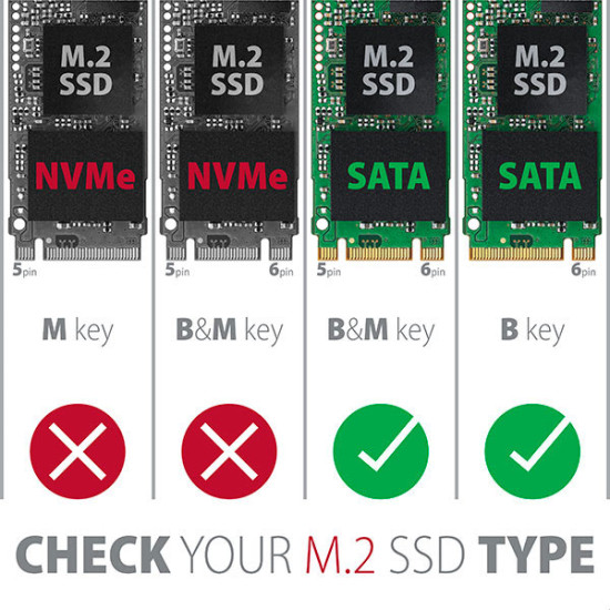 Axagon RSS-M2SD interface cards/adapter Internal SATA Axagon RSS-M2SD interface cards/adapter Internal SATA
