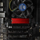 Axagon CLR-M2 computer cooling system M.2 NVMe SSD, Solid-state drive Heatsink/Radiator Black, Red 1 pc(s) Axagon CLR-M2 computer cooling system M.2 NVMe SSD, Solid-state drive Heatsink/Radiator Black, Red 1 pc(s)