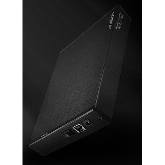 Axagon EE35-XA3 storage drive enclosure HDD enclosure Black 3.5"