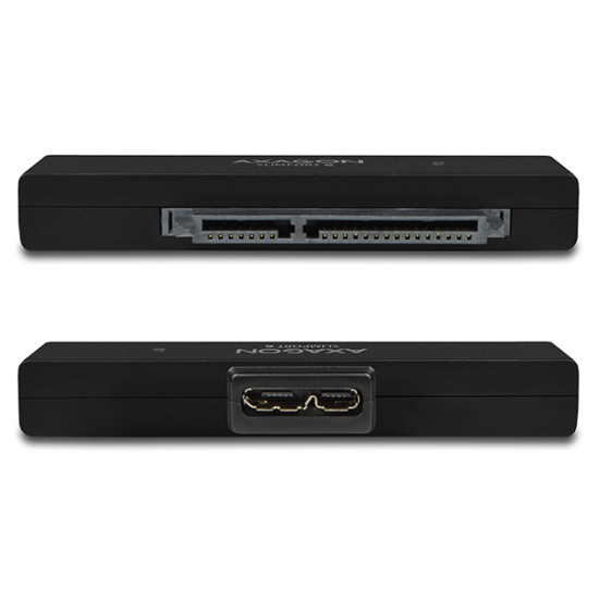 Axagon ADSA-1S6 storage drive enclosure HDD/SSD enclosure Black 2.5" Axagon ADSA-1S6 storage drive enclosure HDD/SSD enclosure Black 2.5"