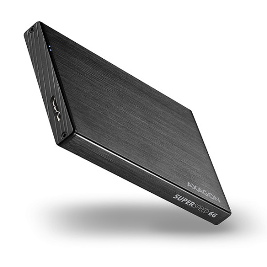 Axagon EE25-XA6 storage drive enclosure HDD/SSD enclosure Black 2.5" Axagon EE25-XA6 storage drive enclosure HDD/SSD enclosure Black 2.5"