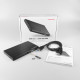 Axagon EE25-XA6 storage drive enclosure HDD/SSD enclosure Black 2.5" Axagon EE25-XA6 storage drive enclosure HDD/SSD enclosure Black 2.5"