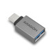 Axagon RUCM-AFA cable gender changer USB type C USB type A Metallic Axagon RUCM-AFA cable gender changer USB type C USB type A Metallic