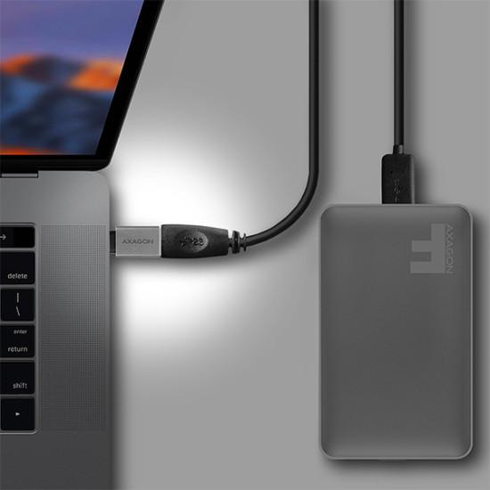 Axagon RUCM-AFA cable gender changer USB type C USB type A Metallic Axagon RUCM-AFA cable gender changer USB type C USB type A Metallic