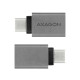Axagon RUCM-AFA cable gender changer USB type C USB type A Metallic Axagon RUCM-AFA cable gender changer USB type C USB type A Metallic