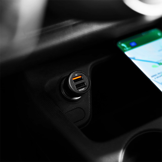 Axagon PWC-QC5 mobile device charger Mobile phone, Smartphone, Tablet, Universal Black Cigar lighter Fast charging Auto Axagon PWC-QC5 mobile device charger Mobile phone, Smartphone, Tablet, Universal Black Cigar lighter Fast charging Auto