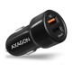 Axagon PWC-QC5 mobile device charger Mobile phone, Smartphone, Tablet, Universal Black Cigar lighter Fast charging Auto Axagon PWC-QC5 mobile device charger Mobile phone, Smartphone, Tablet, Universal Black Cigar lighter Fast charging Auto