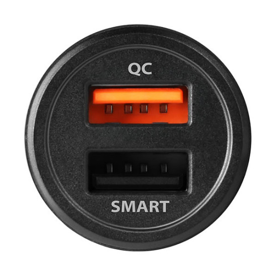 Axagon PWC-QC5 mobile device charger Mobile phone, Smartphone, Tablet, Universal Black Cigar lighter Fast charging Auto Axagon PWC-QC5 mobile device charger Mobile phone, Smartphone, Tablet, Universal Black Cigar lighter Fast charging Auto
