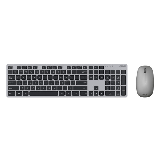ASUS W5000 keyboard Mouse included Office RF Wireless Grey ASUS W5000 keyboard Mouse included Office RF Wireless Grey