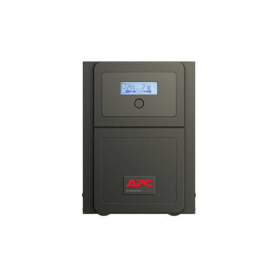 APC Easy UPS 1 Ph Line Interactive, 750VA, Tower, 230V, 6 IEC C13 outlets, AVR, Dry Contact, LCD, W/O Network Card support APC Easy UPS 1 Ph Line Interactive, 750VA, Tower, 230V, 6 IEC C13 outlets, AVR, Dry Contact, LCD, W/O Network Card support