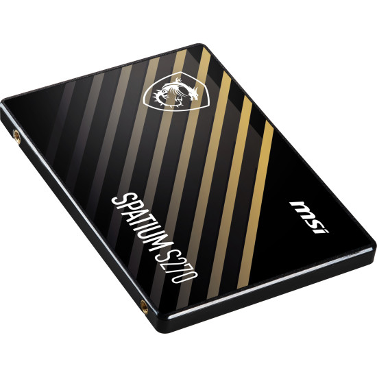 SSD|MSI|SPATIUM S270|480GB|SATA|3D NAND|Write speed 450 MBytes/sec|Read speed 500 MBytes/sec|2,5"|TBW 250 TB|MTBF 2000000 hours|S78-440E350-P83 SSD|MSI|SPATIUM S270|480GB|SATA|3D NAND|Write speed 450 MBytes/sec|Read speed 500 MBytes/sec|2,5"|TBW 250 TB|MTBF 2000000 hours|S78-440E350-P83
