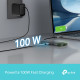 TP-Link UH5020C interface hub USB Type-C 5000 Mbit/s Grey TP-Link UH5020C interface hub USB Type-C 5000 Mbit/s Grey
