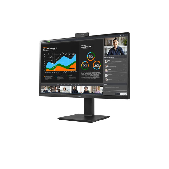 LG 27BQ75QC-B computer monitor 68.6 cm (27") 2560 x 1440 pixels Quad HD LED Black LG 27BQ75QC-B computer monitor 68.6 cm (27") 2560 x 1440 pixels Quad HD LED Black