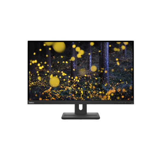 Lenovo ThinkVision E27q-20 LED display 68.6 cm (27") 2560 x 1440 pixels Quad HD Black Lenovo ThinkVision E27q-20 LED display 68.6 cm (27") 2560 x 1440 pixels Quad HD Black