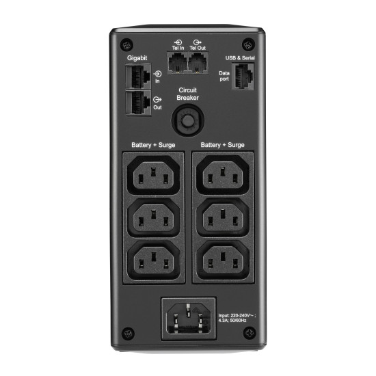 APC Back-UPS PRO BR900MI - 6x C13 output, USB, 900VA APC Back-UPS PRO BR900MI - 6x C13 output, USB, 900VA