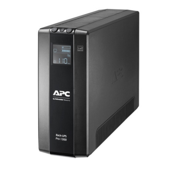 Back-UPS Pro, 1300VA/780W, Tower, 230V, 8x IEC C13 outlets, AVR, LCD, User Replaceable Battery Back-UPS Pro, 1300VA/780W, Tower, 230V, 8x IEC C13 outlets, AVR, LCD, User Replaceable Battery