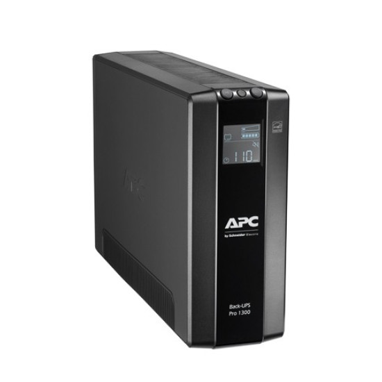 Back-UPS Pro, 1300VA/780W, Tower, 230V, 8x IEC C13 outlets, AVR, LCD, User Replaceable Battery Back-UPS Pro, 1300VA/780W, Tower, 230V, 8x IEC C13 outlets, AVR, LCD, User Replaceable Battery