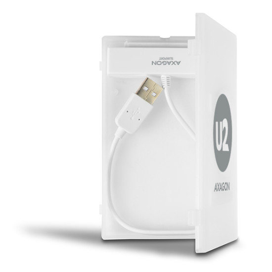 Axagon ADSA-1S storage drive enclosure HDD/SSD enclosure White 2.5" Axagon ADSA-1S storage drive enclosure HDD/SSD enclosure White 2.5"