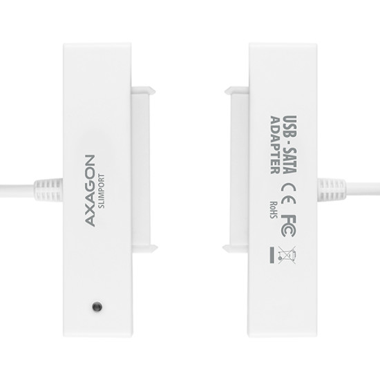 Axagon ADSA-1S storage drive enclosure HDD/SSD enclosure White 2.5" Axagon ADSA-1S storage drive enclosure HDD/SSD enclosure White 2.5"