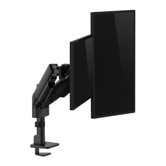 Neomounts DS65S-950BL2 Monitor arm 24-34" - gas spring - Topfix - multi-adjustable - 180°-stop Neomounts DS65S-950BL2 Monitor arm 24-34" - gas spring - Topfix - multi-adjustable - 180°-stop