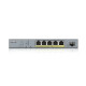 Zyxel GS1350-6HP-EU0101F network switch Managed L2 Gigabit Ethernet (10/100/1000) Power over Ethernet (PoE) Grey Zyxel GS1350-6HP-EU0101F network switch Managed L2 Gigabit Ethernet (10/100/1000) Power over Ethernet (PoE) Grey