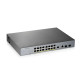 Zyxel GS1350-18HP-EU0101F network switch Managed L2 Gigabit Ethernet (10/100/1000) Power over Ethernet (PoE) Grey Zyxel GS1350-18HP-EU0101F network switch Managed L2 Gigabit Ethernet (10/100/1000) Power over Ethernet (PoE) Grey