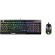 VIGOR GK30 COMBO RGB MEMchanical Gaming Keyboard + Clutch GM11 Gaming Mouse ' UK Layout, 6-Zone RGB Lighting Keyboard, Dual-Zone RGB Lighting Mouse, 5000 DPI Optical Sensor, RGB Mystic Light'