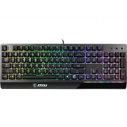 MSI Vigor GK30 keyboard Gaming USB QWERTY US International Black