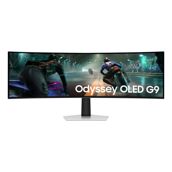 Samsung S49DG910SU computer monitor 124.5 cm (49") 5120 x 1440 pixels Dual QHD OLED Silver Samsung S49DG910SU computer monitor 124.5 cm (49") 5120 x 1440 pixels Dual QHD OLED Silver
