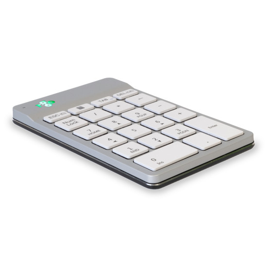 R-Go Tools Numeric keypad R-Go Numpad Break, ergonomic numeric keypad with break software, bluetooth, white R-Go Tools Numeric keypad R-Go Numpad Break, ergonomic numeric keypad with break software, bluetooth, white
