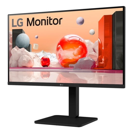 LCD Monitor|LG|27"|Panel IPS|1920x1080|16:9|100Hz|Matte|Speakers|Swivel|Pivot|Height adjustable|Tilt|Colour Black|27BA550-B LCD Monitor|LG|27"|Panel IPS|1920x1080|16:9|100Hz|Matte|Speakers|Swivel|Pivot|Height adjustable|Tilt|Colour Black|27BA550-B