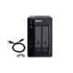 QNAP TR-002 storage drive enclosure HDD/SSD enclosure Black 2.5/3.5" QNAP TR-002 storage drive enclosure HDD/SSD enclosure Black 2.5/3.5"