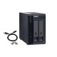 QNAP TR-002 storage drive enclosure HDD/SSD enclosure Black 2.5/3.5" QNAP TR-002 storage drive enclosure HDD/SSD enclosure Black 2.5/3.5"