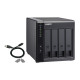 QNAP TR-004 storage drive enclosure HDD/SSD enclosure Black 2.5/3.5" QNAP TR-004 storage drive enclosure HDD/SSD enclosure Black 2.5/3.5"