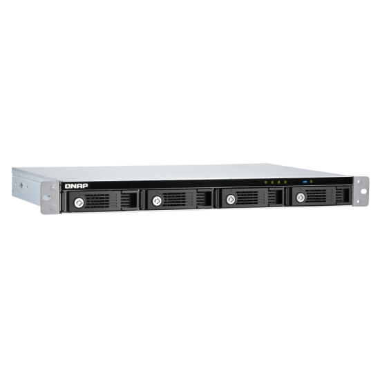 QNAP TR-004U storage drive enclosure HDD/SSD enclosure Black, Grey 2.5/3.5"