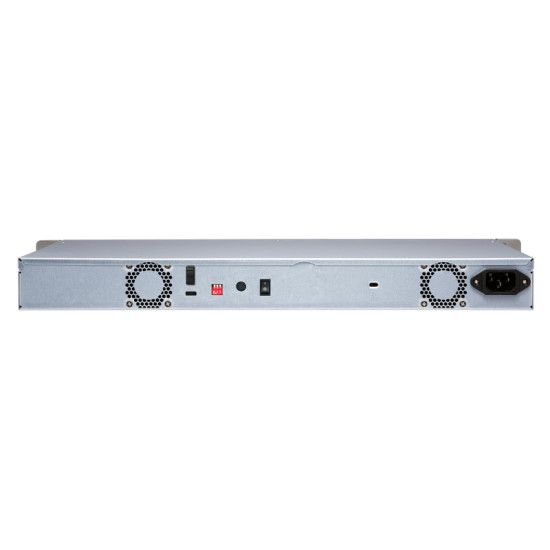 QNAP TR-004U storage drive enclosure HDD/SSD enclosure Black, Grey 2.5/3.5"